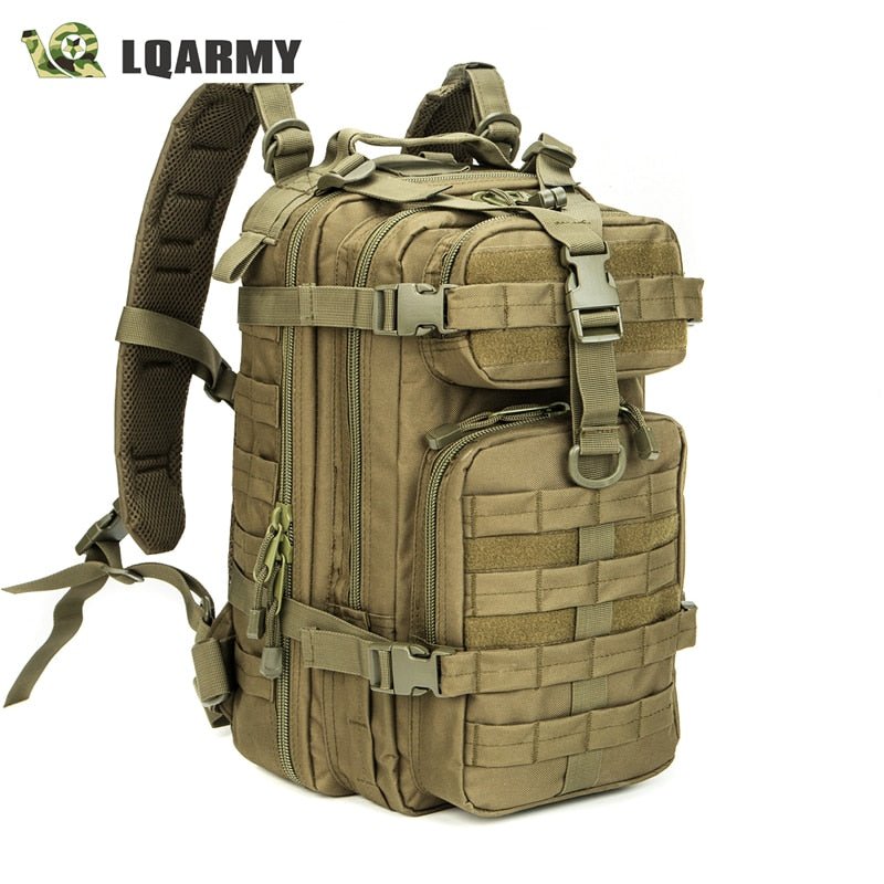 Sac à dos tactique en Nylon 1000D 30L "LQARMY - Tactical bagpack" - Planète Rando