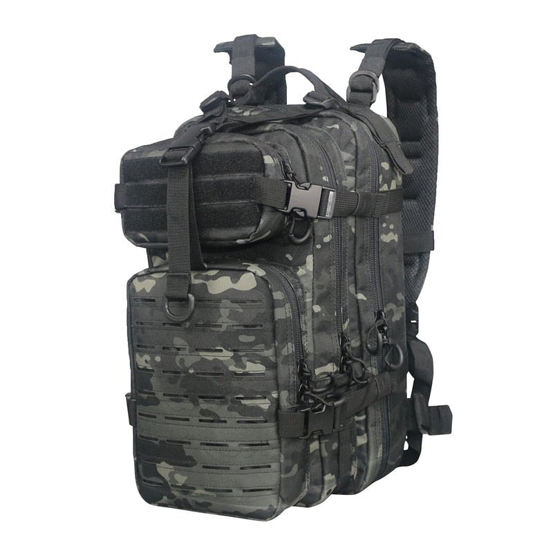 Sac à dos tactique en Nylon 1000D 30L "LQARMY - Tactical bagpack" - Planète Rando