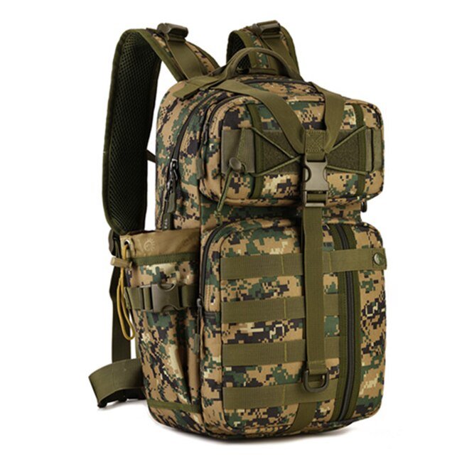 Sac à dos tactique imperméable avec système Molle 30L "Kendome - XA39D" - Planète Rando