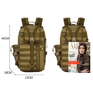 Sac à dos tactique imperméable avec système Molle 30L "Kendome - XA39D" - Planète Rando