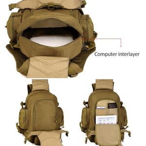 Sac à dos tactique multifonctions 3 en 1 30-40L "Kendome - XA46D" - Planète Rando