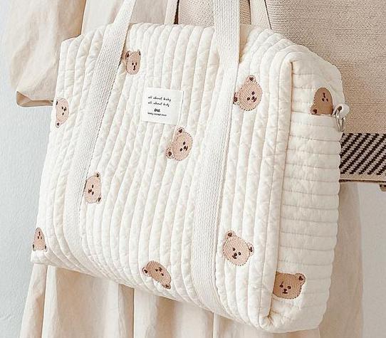 Sac de bagage en coton pour bébé "Facejoyous - Cute" - Planète Rando