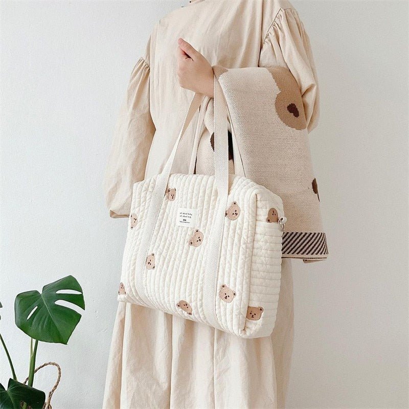 Sac de bagage en coton pour bébé "Facejoyous - Cute" - Planète Rando