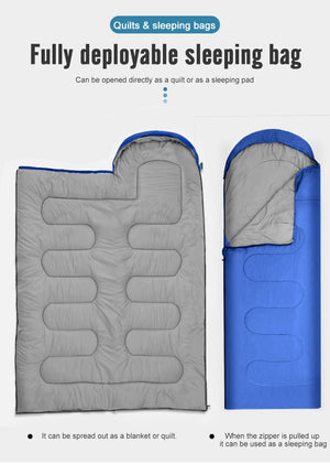 Sac de couchage de camping léger en coton [20℃ ~ 25℃] "Pacoone – CPSD-01" - Planète Rando