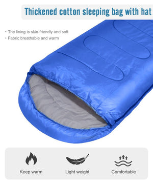 Sac de couchage de camping léger en coton [20℃ ~ 25℃] "Pacoone – CPSD-01" - Planète Rando