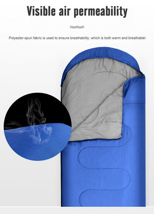 Sac de couchage de camping léger en coton [20℃ ~ 25℃] "Pacoone – CPSD-01" - Planète Rando