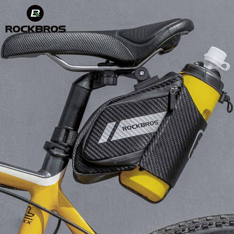 Sacoche de vélo arrière imperméable et réfléchissante 180g "Rockbros – C32BK" - Planète Rando