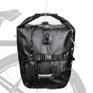 Sacoche de vélo étanche 20L "Rhinowalk - RK19663" - Noir / X1 | Planète Rando