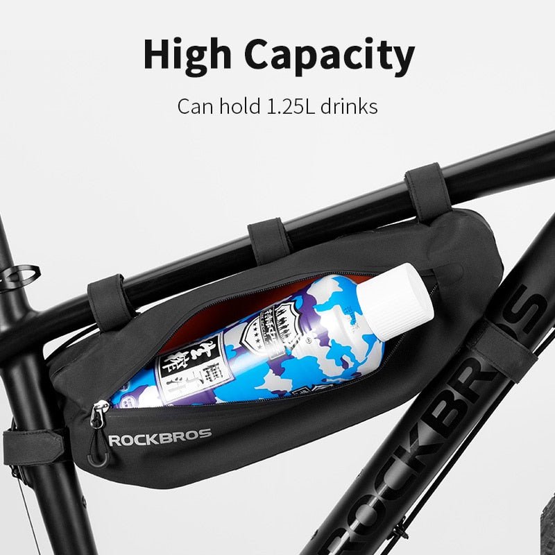 Sacoche de vélo sur cadre de vélo 3L / 8L "ROCKBROS – AS series" - Planète Rando