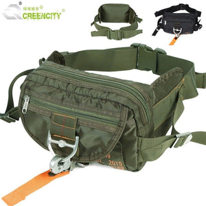 Sacoche portable / banane tactique 360g "Greencity - Deployement Bag" - Planète Rando