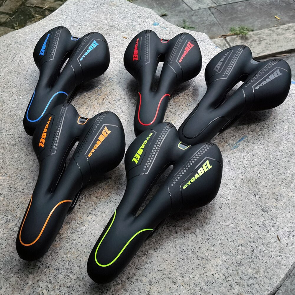 Selle de vélo confortable avec coussin en Silicone "CYCABEL – CY series" - Planète Rando