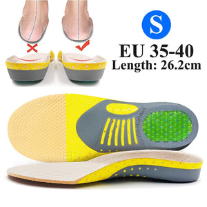 Semelles orthopédiques en gel pour chaussures "Eid - Orthopedic Arch Insole" - 35-40 | Planète Rando