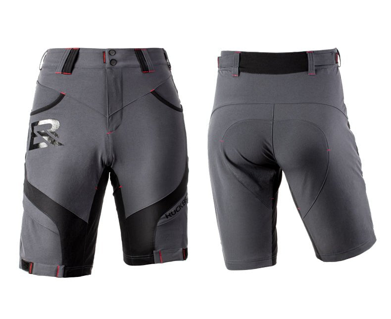 Short de vélo & running 2 en 1 avec coussin 4D "ROCKBROS - Mountain short" - Planète Rando