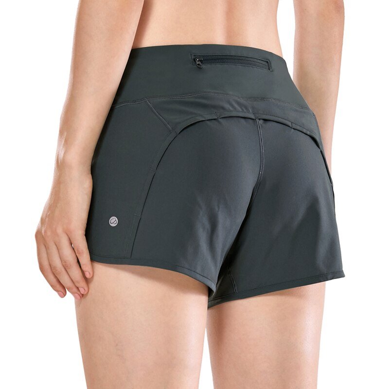 Shorts de sport pour femme avec poche à fermeture éclair "CRZ Yoga - R403" - Planète Rando