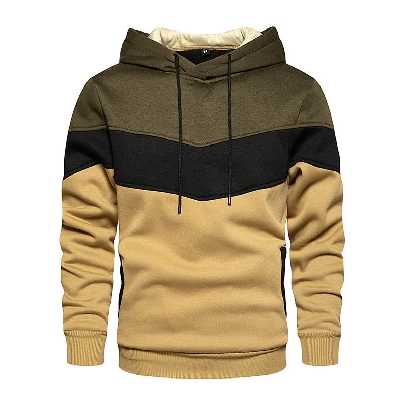 Sweat à capuche décontracté pour homme "REALXIZI - Hoodies" - Khaki / S | Planète Rando