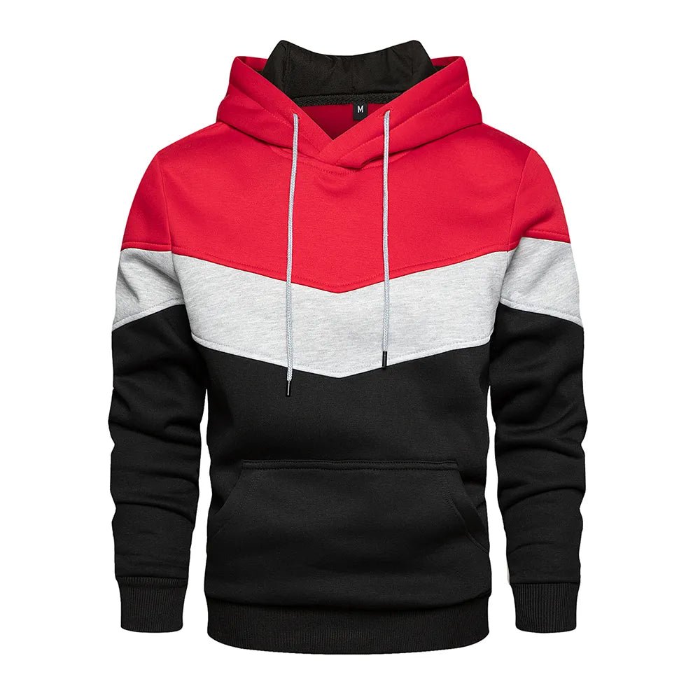 Sweat à capuche décontracté pour homme "REALXIZI - Hoodies" - Rouge / S | Planète Rando