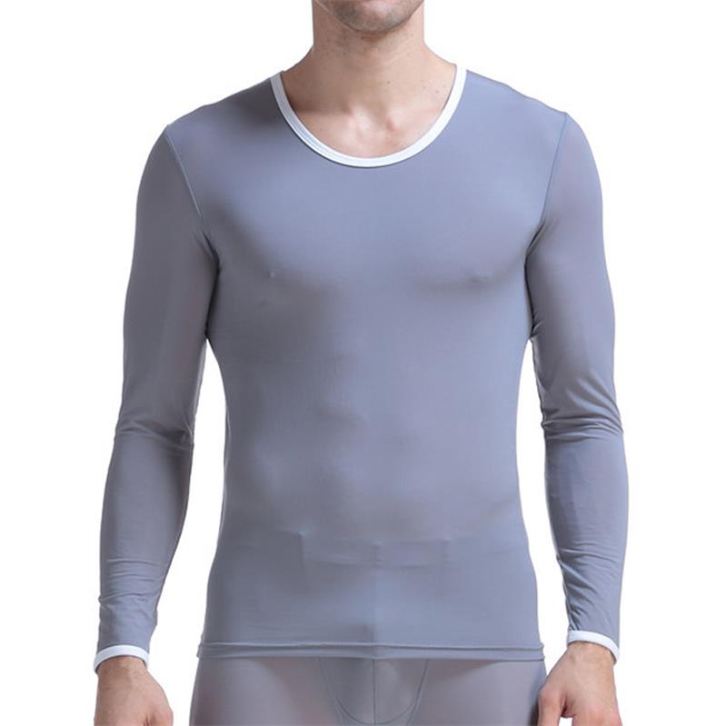 T-shirt à manches longues / sous-vêtement thermique pour homme