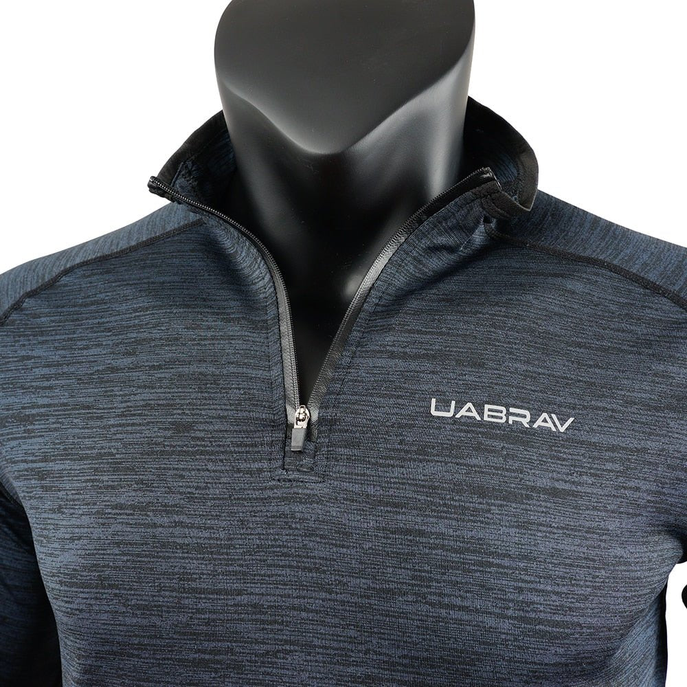 T-Shirt de sport extensible à manches longues pour homme "Rashguard - Uabrav" - Planète Rando