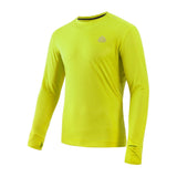 T-shirt running à manches longues pour homme "AONIJIE – FM5127" - Fluo / S | Planète Rando