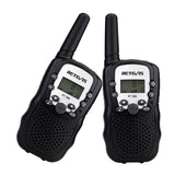 Talkie-walkie / radio portable pour enfants lot de 2 pièces fréquences PMR446 100M / 800M de portée 80g "RETEVIS - RT388" - Planète Rando