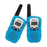 Talkie-walkie / radio portable pour enfants lot de 2 pièces fréquences PMR446 100M / 800M de portée 80g "RETEVIS - RT388" - Planète Rando