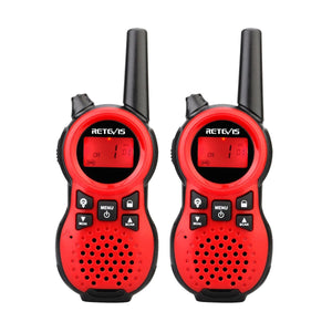 Talkie-walkie / radio portable pour enfants lot de 2 pièces fréquences PMR446 100M / 800M de portée 80g "RETEVIS - RT388" - Planète Rando