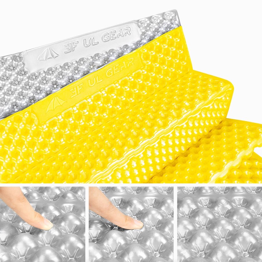 Tapis de couchage pliable en mousse ultraléger & résistant à l'humidité "3F UL GEAR" - Planète Rando