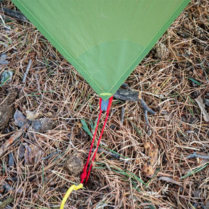 Tarp ultra-léger / footprint 15D en nylon silicone 160g "FLAME'S CREED Ultralight" - Planète Rando