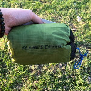 Tarp ultra-léger / footprint 15D en nylon silicone 160g "FLAME'S CREED Ultralight" - Planète Rando