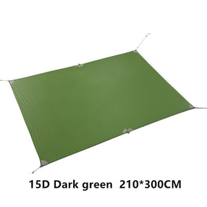 Tarp ultra-léger / footprint 15D en nylon silicone 160g "FLAME'S CREED Ultralight" - Planète Rando