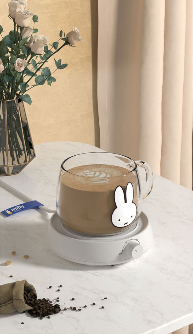 Tasse chauffante avec 3 réglages de température "Miffy – Cup warmer" - Planète Rando