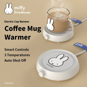 Tasse chauffante avec 3 réglages de température "Miffy – Cup warmer" - Planète Rando