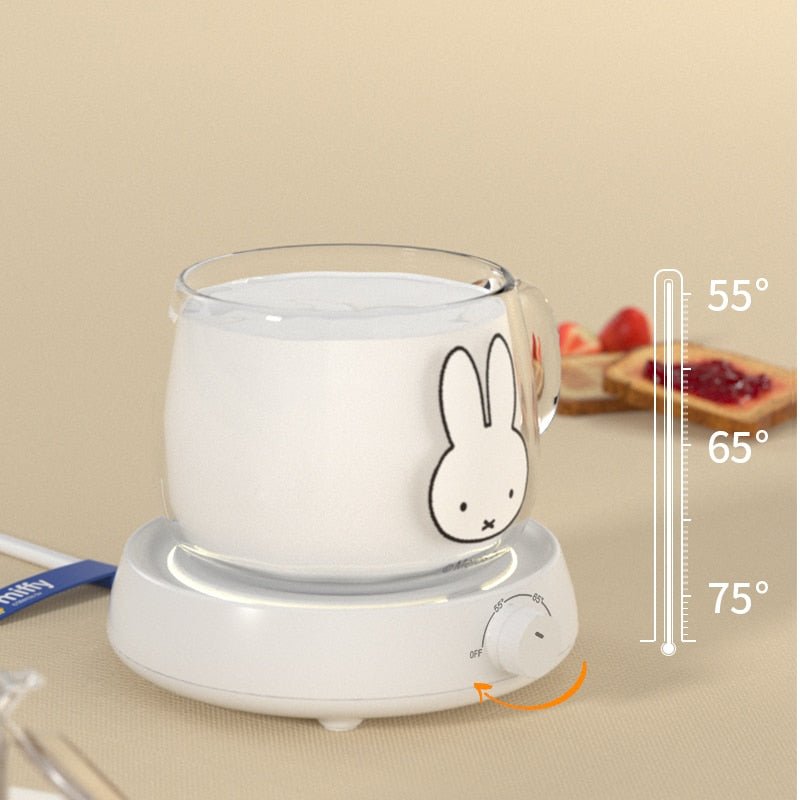 Tasse chauffante avec 3 réglages de température "Miffy – Cup warmer" - Planète Rando