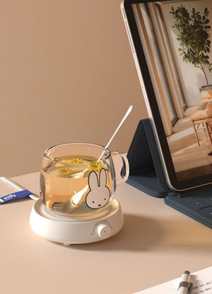 Tasse chauffante avec 3 réglages de température "Miffy – Cup warmer" - Planète Rando