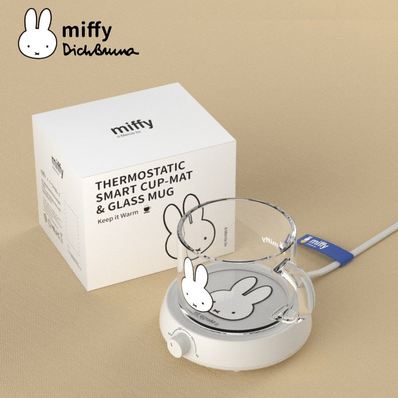 Tasse chauffante avec 3 réglages de température "Miffy – Cup warmer" - Planète Rando