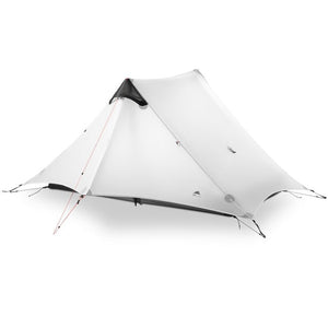 Tente de camping 1-2 personnes à double-parois ultra-légère 1,2kg "3F UL GEAR - LanShan 2" - Gris / 3 saisons | Planète Rando