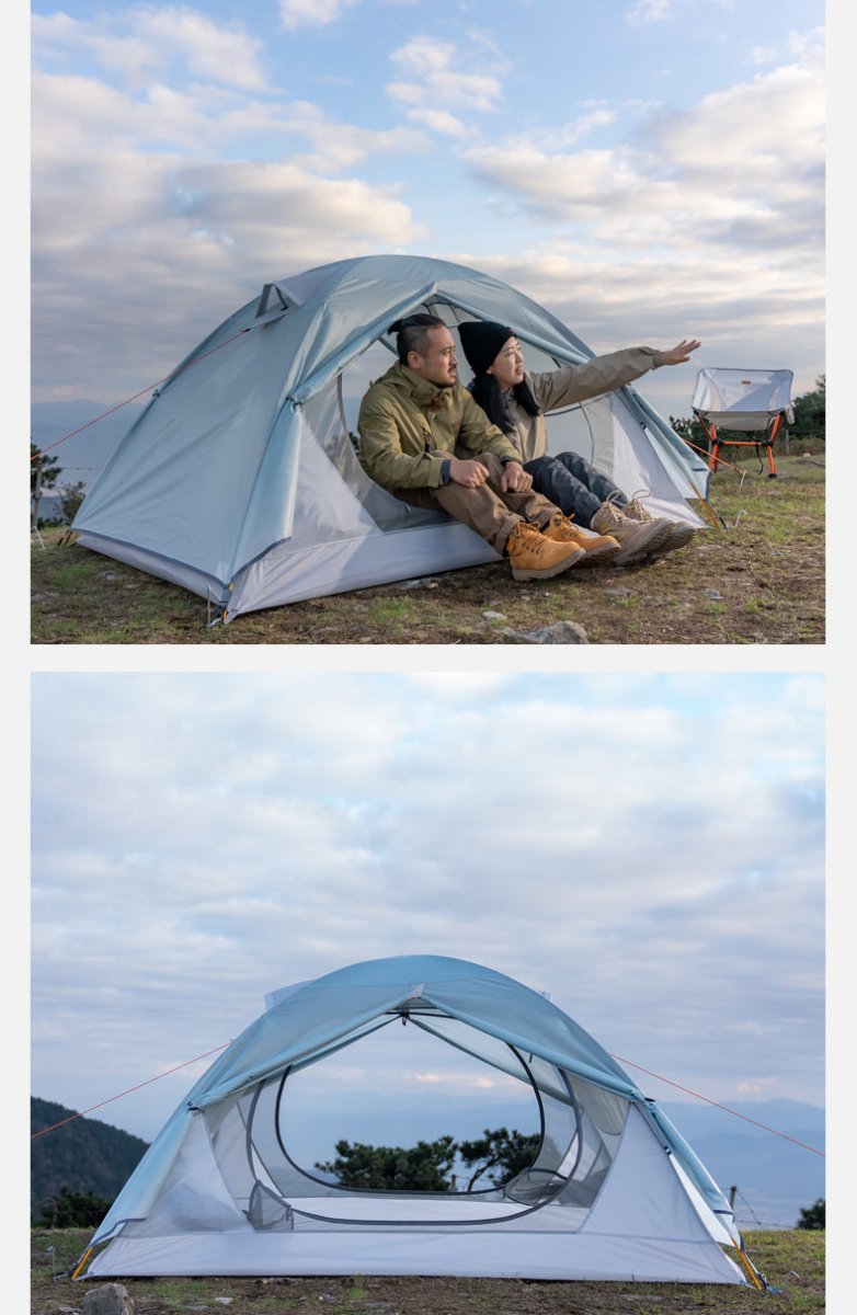 Tente de camping pour 1 à 2 personnes "BSWolf - Benpao" - Planète Rando