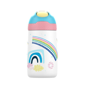 Thermos avec motif et paille sans BPA de 350ml pour enfant "FEIJIAN - FS" - Planète Rando