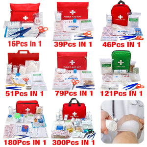 Trousse de premiers secours / mini sac d'urgence pour le camping 16 à 300 pièces "First Aid Kit" - Planète Rando