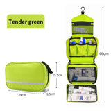 Trousse de toilette de voyage pour hommes et femmes "Travelicons - Wash bag" - Tender Green | Planète Rando