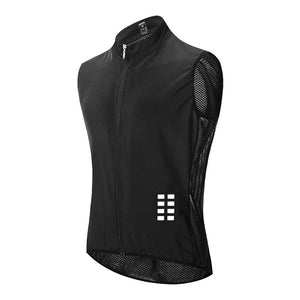 Veste / coupe-vent de cyclisme imperméable à capuche pour homme 205g "WOSAWE – BL245" - Planète Rando