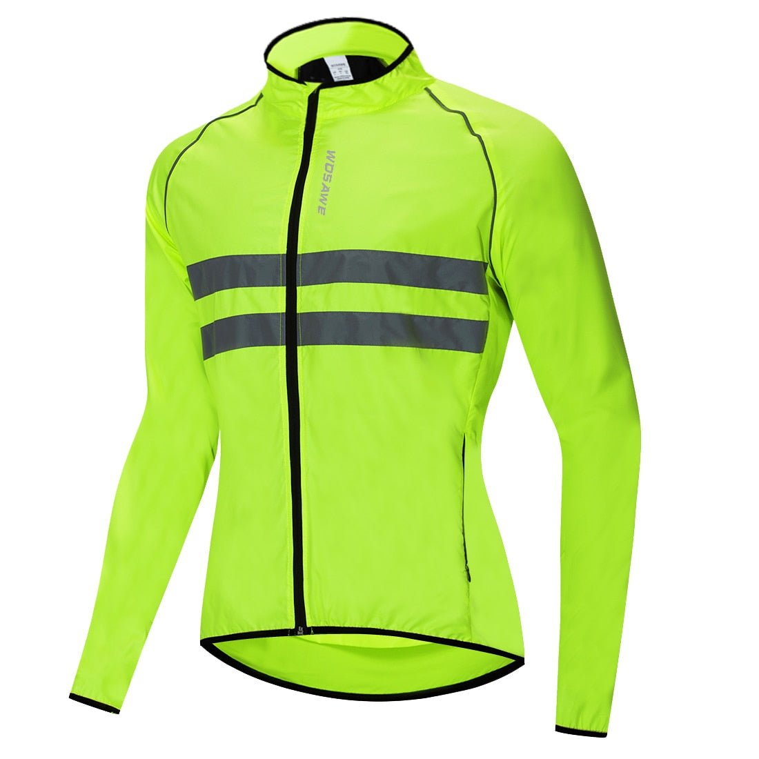 Veste de cyclisme imperméable, coupe-vent à capuche réfléchissant "WOSAWE - BL225" - Planète Rando