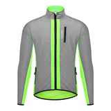 Veste de cyclisme imperméable haute visibilité pour homme "WOSAWE – Reflective jacket" - Planète Rando