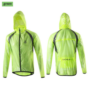 Veste de cyclisme ultra légère / coupe-vent imperméable 130g "ARSUXEO - Reacher compression" - Planète Rando