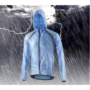 Veste de cyclisme ultra légère / coupe-vent imperméable 130g "ARSUXEO - Reacher compression" - Planète Rando