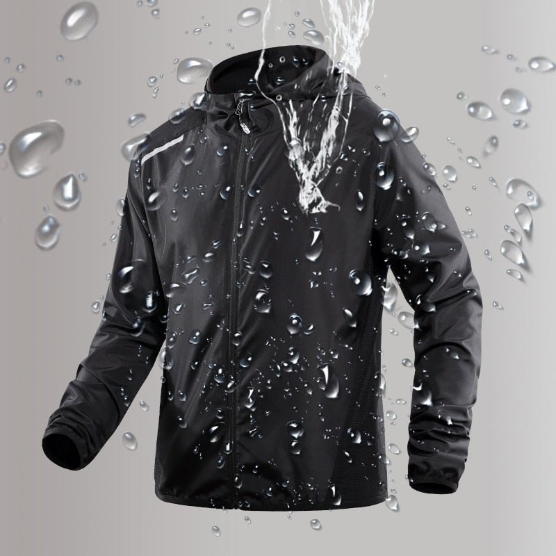 Veste de randonnée coupe-vent imperméable pour homme 300g "LNGXO – Chilyn" - Planète Rando