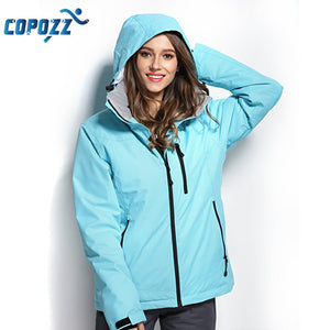 Veste de ski / manteau d'hiver chaud & imperméable pour femme "COPOZZ – SPT Ski suit" - Planète Rando