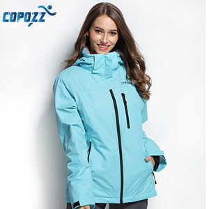 Veste de ski / manteau d'hiver chaud & imperméable pour femme "COPOZZ – SPT Ski suit" - Planète Rando